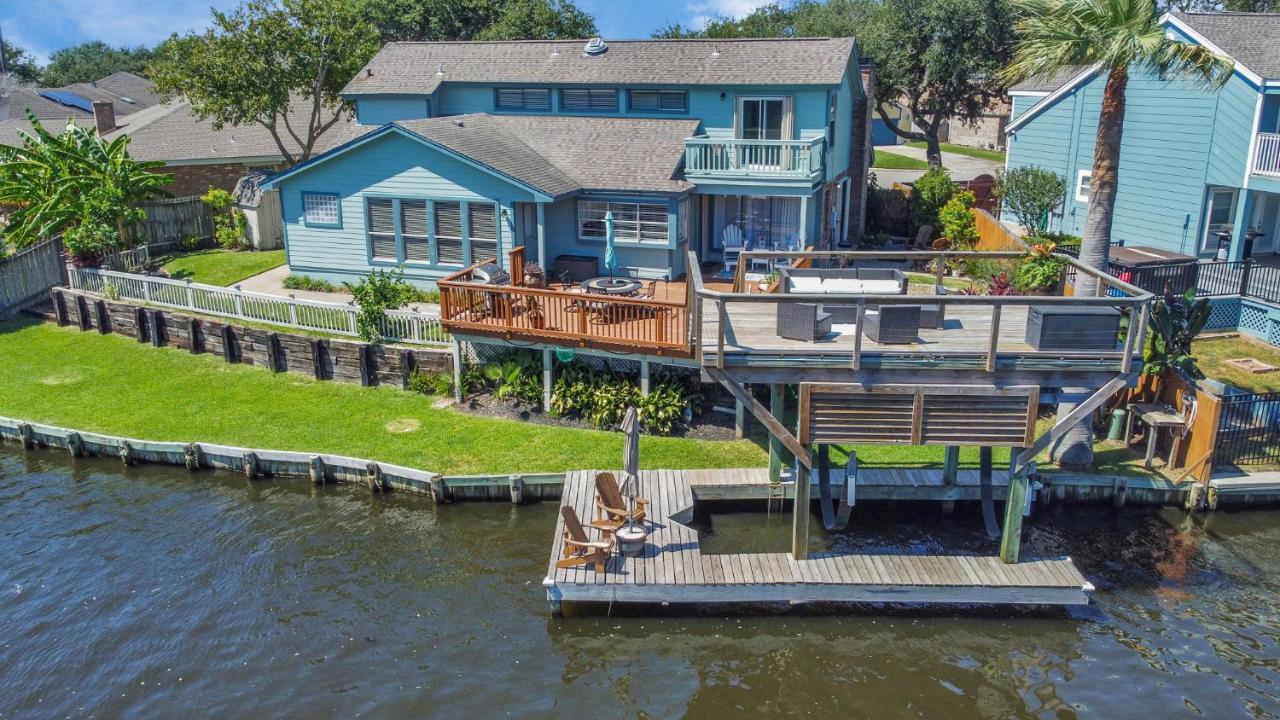Beauty On The Water! Lake House Near The Beaches! Galveston Exterior photo