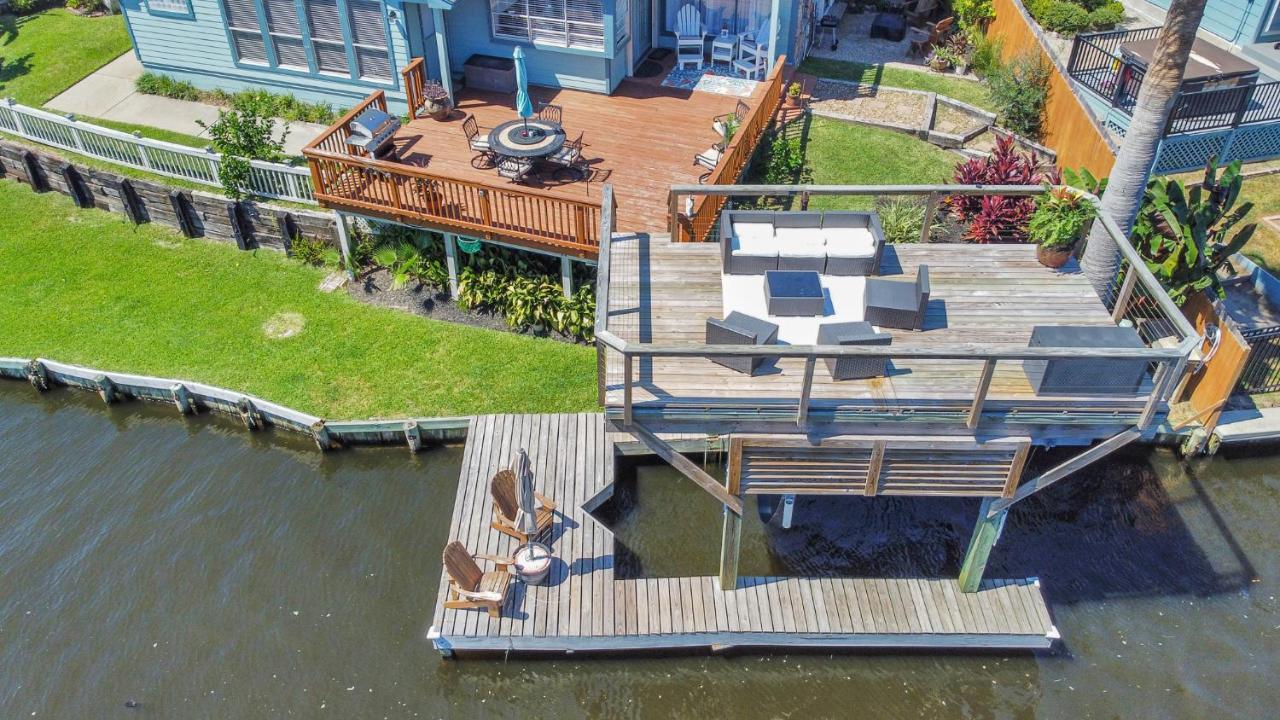 Beauty On The Water! Lake House Near The Beaches! Galveston Exterior photo